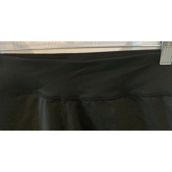 Anonymous Shorts Womens Small Athletic Lattice Hem Sides Scuba Stretch Pull-on - Picture 3 of 4